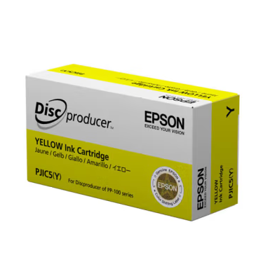 爱普生(EPSON)PJIC5 黄色墨盒(适用PP-100III/100N/50II系列光盘印刷刻录机) C13S020451